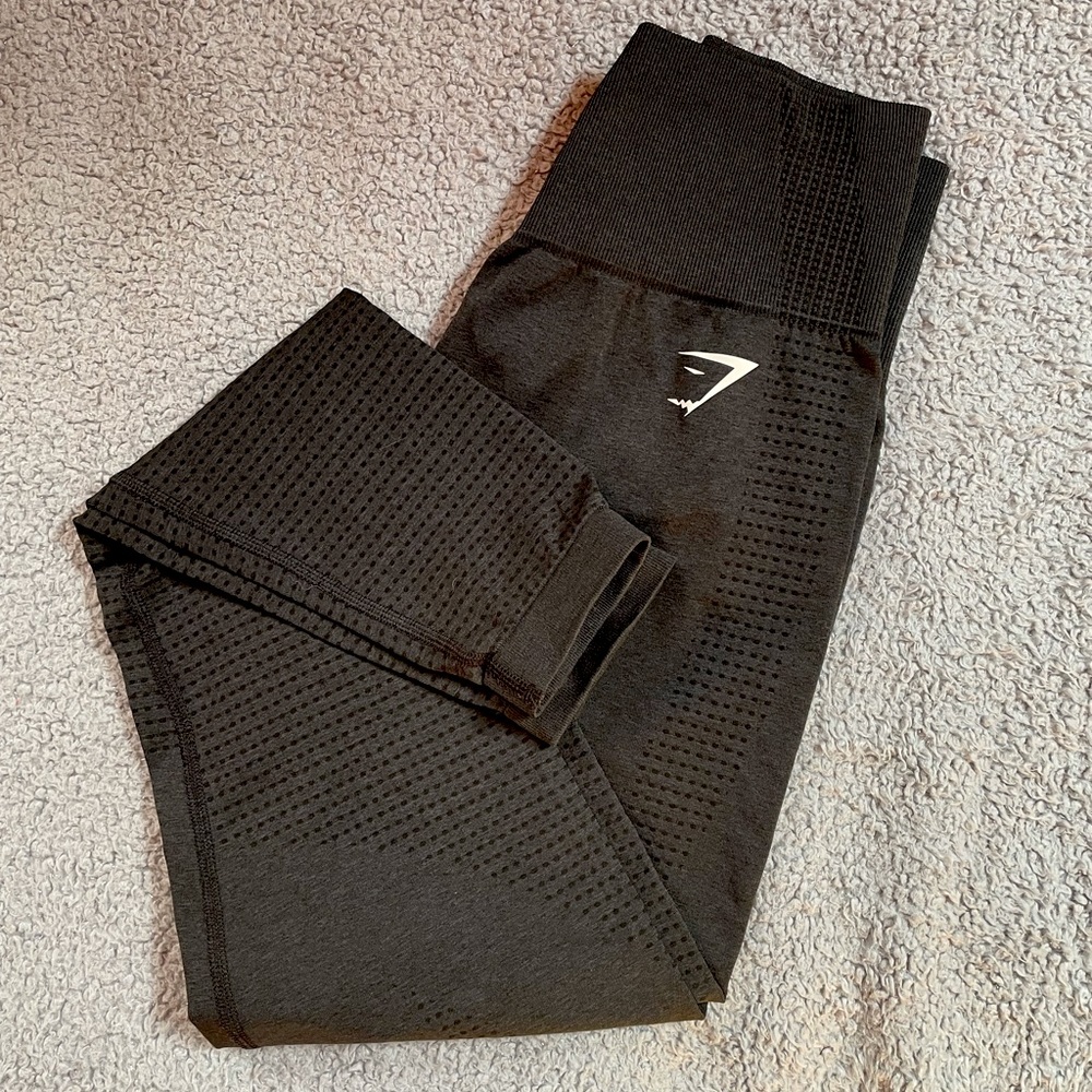 Black Vital Seamless 2.0 Leggings